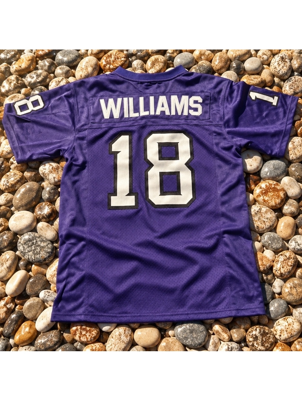 $125 Caleb Williams Eagles #18 EAGLES HIGHSCHOOL Purple Football Jersey